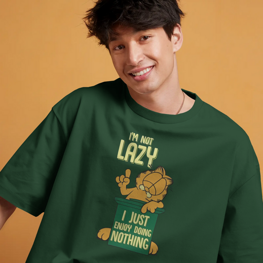 Do Nothing Club – Cartoon Tee (Oversized Fit)