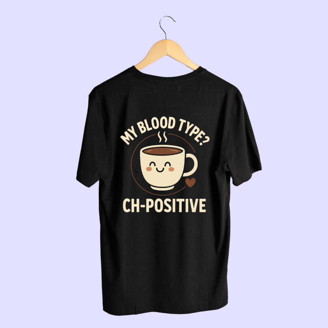 My Blood Type Half Sleeve T-Shirt
