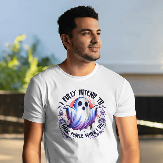 Haunt You Later Half Sleeve T-Shirt
