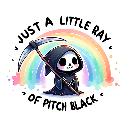 Pitch Black Sunshine Half Sleeve T-Shirt