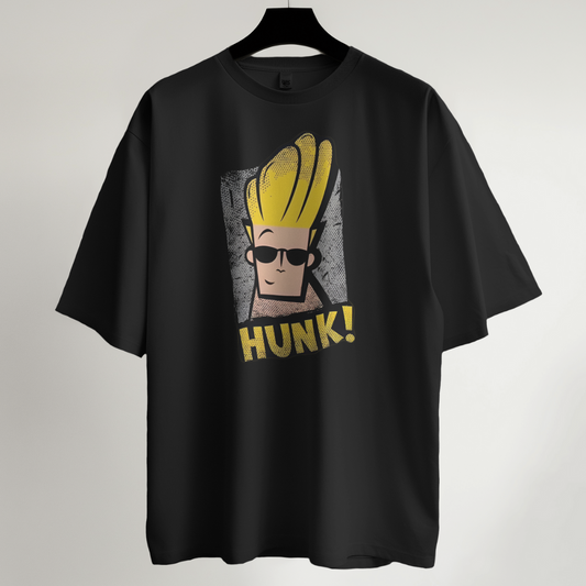 Blonde Flex – Cartoon Tee (Oversized Fit)