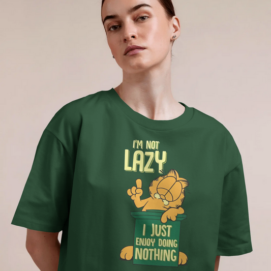Do Nothing Club – Cartoon Tee (Oversized Fit)