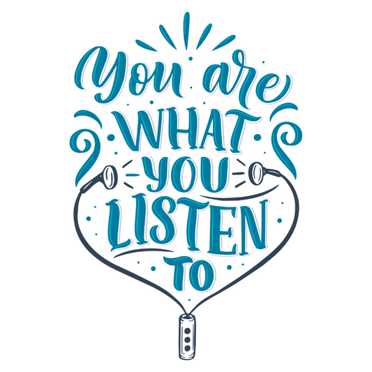 You Are What You Listen To Half Sleeve T-Shirt