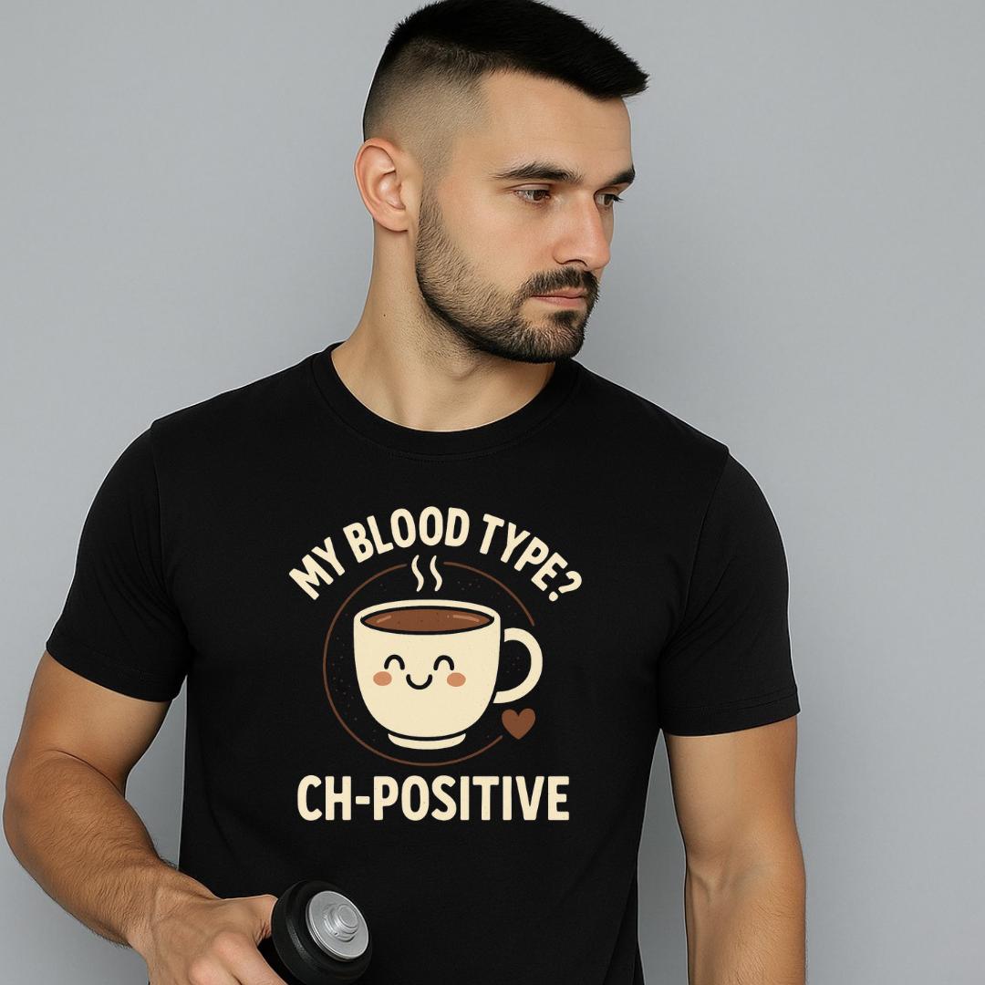 My Blood Type Half Sleeve T-Shirt