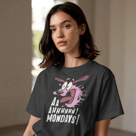 Nooo Mondays β Oversized Cartoon Tee