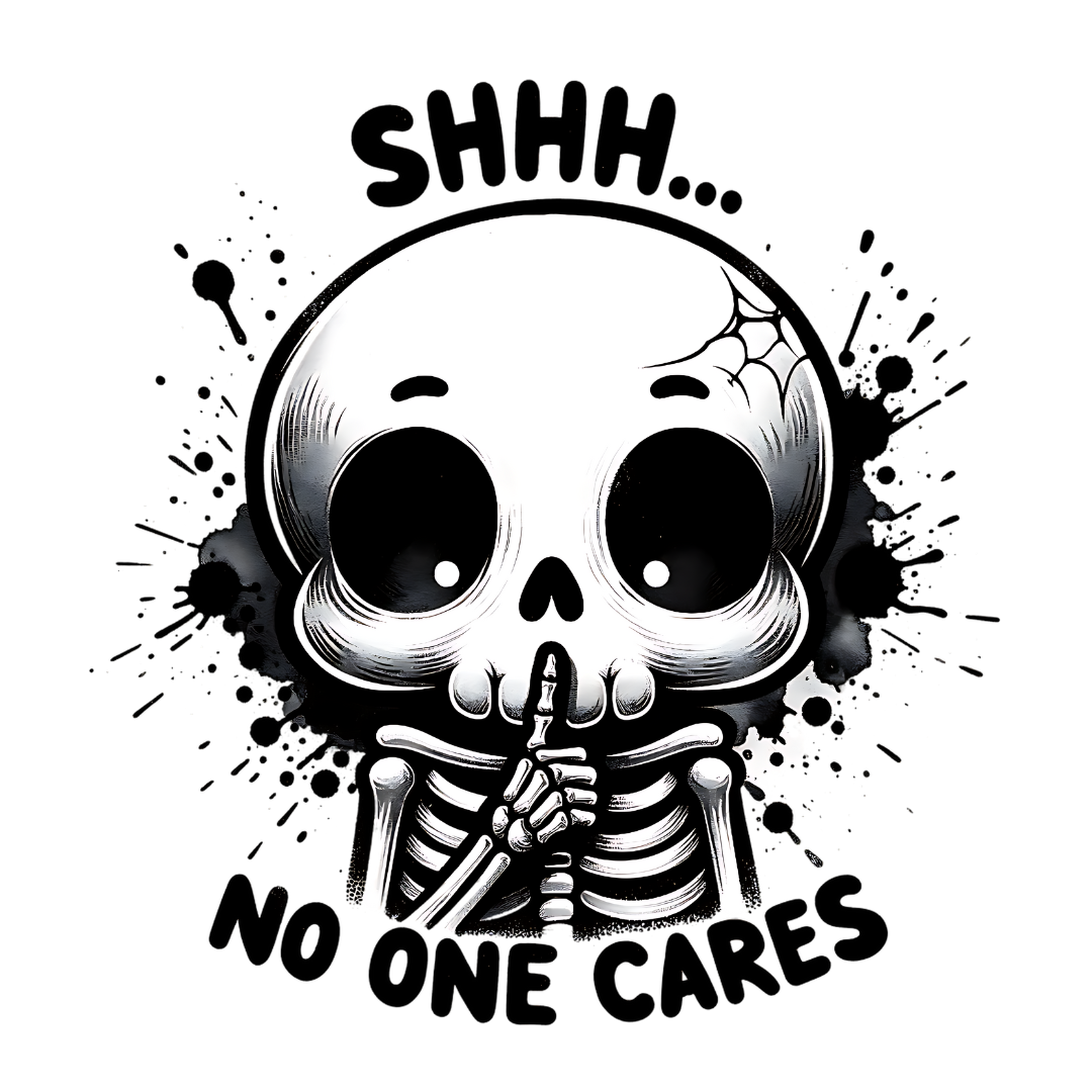 Skeletons & Silence Half Sleeve T-Shirt