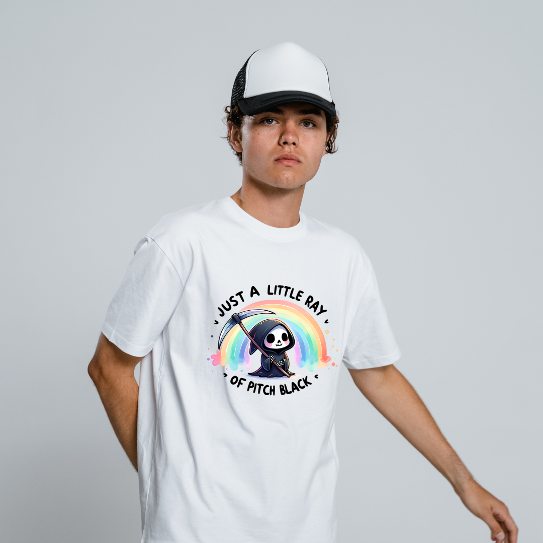 Pitch Black Sunshine Half Sleeve T-Shirt