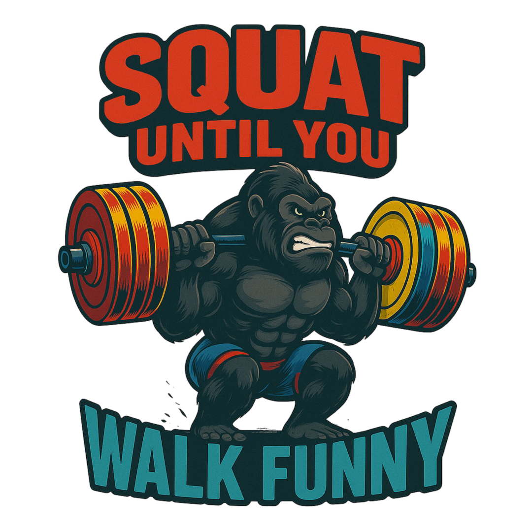 Beast Mode Squat Half Sleeve T-Shirt