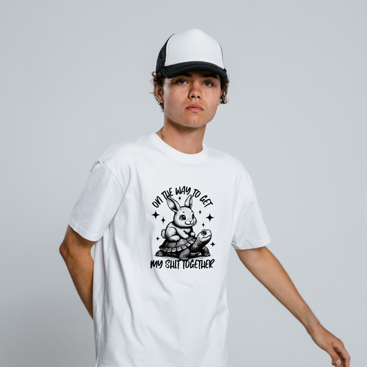 Getting My Sh*t Together (Slowly) Half Sleeve T-Shirt