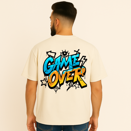 Game Over Oversized T-Shirt