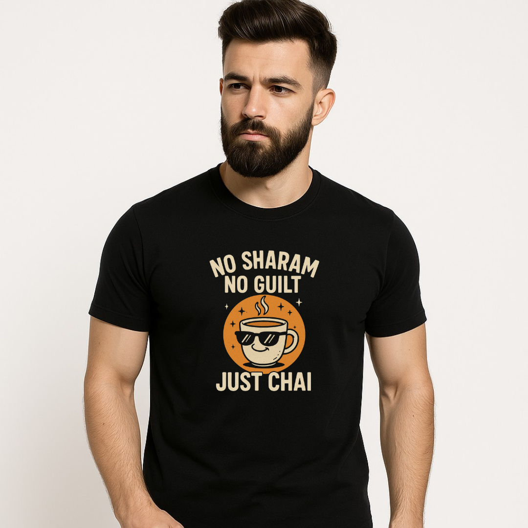 No Sharam Half Sleeve T-Shirt