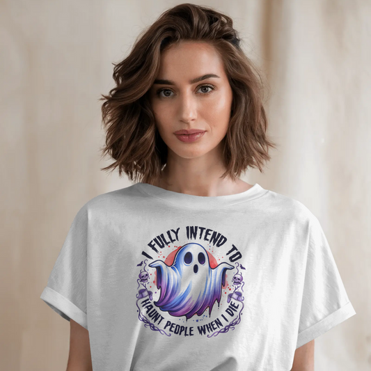 Haunt You Later Half Sleeve T-Shirt