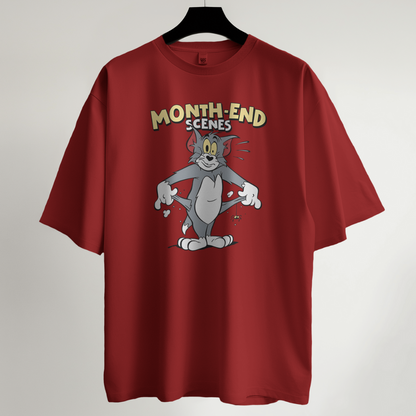 Broke Vibes – Cartoon Tee (Oversized Fit)
