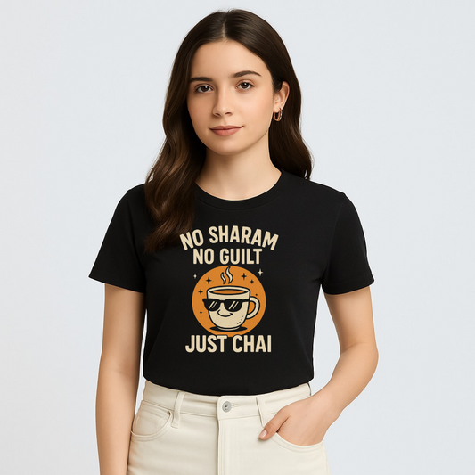 No Sharam Half Sleeve T-Shirt